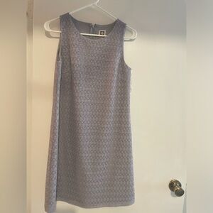 Anne Klein - Size 4 - mini silver dress
